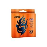 Jogo De Cordas P-violão Bronze 85-15 Solez 0.009"-0.045" Slatb09 [f108] - 1