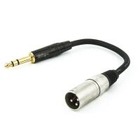 Cabo Xlr Para P10 Profissional Estereo - 30 Cm - 1