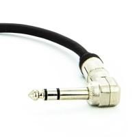 Cabo Adaptador P10 90º X P10 90º Estereo - 5 Metros - 2