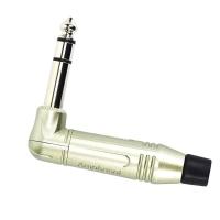 Cabo P10 X P10, L, 90º Graus, Estéreo Amphenol - 50 Metros - 6