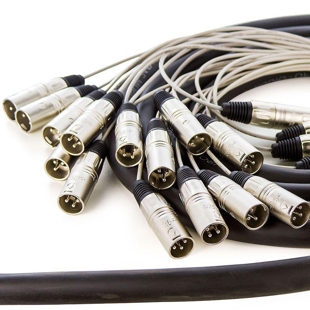 Multicabos Conectores Xlr 24 Vias Santo Angelo - 5 Mt - 2