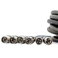 Medusa 6 Vias Montada Com Conectores Cirilo Cabos 50m - 5