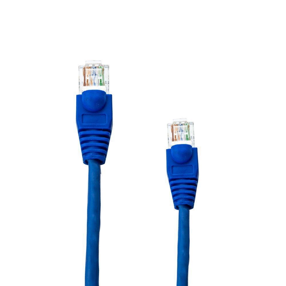 Cabo De Rede Nexans Cat5e Montado Azul - 2 Metros - 2