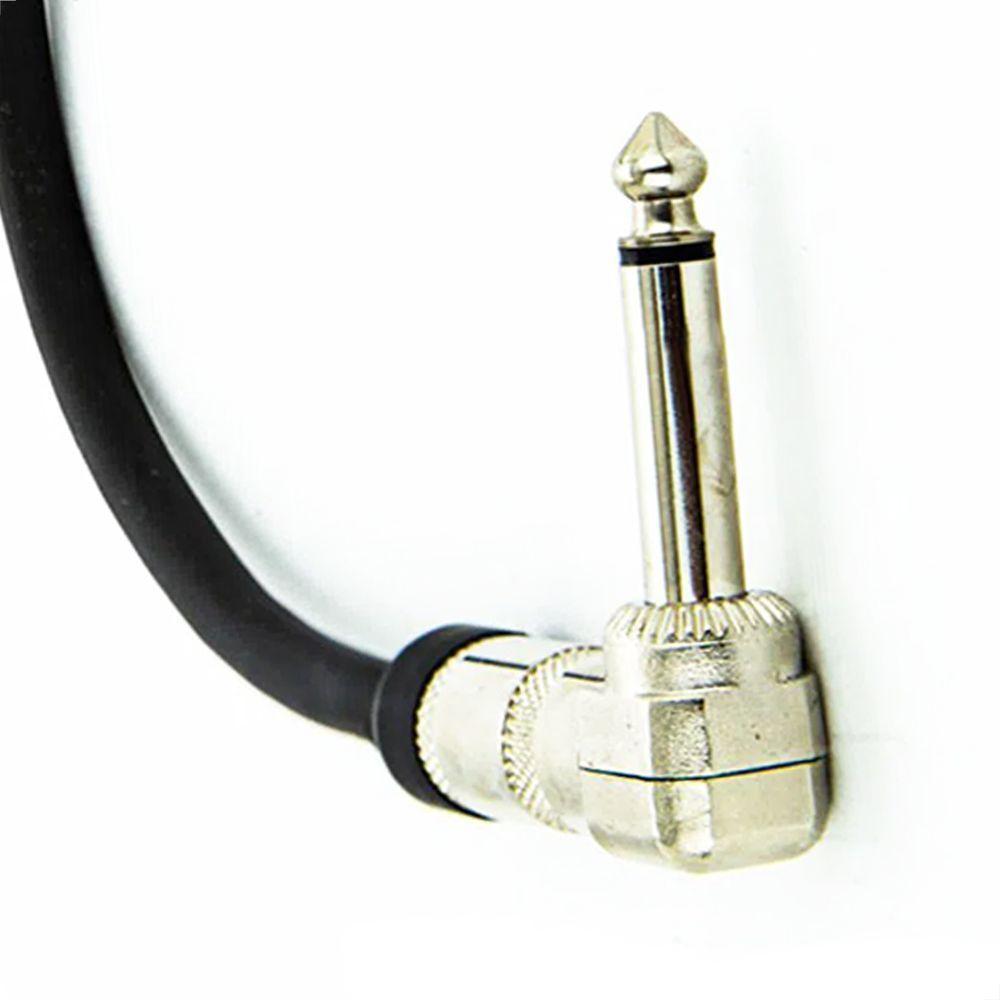 Cabo Adaptador P10 90º X P10 90º Mono - 5 Metros - 6