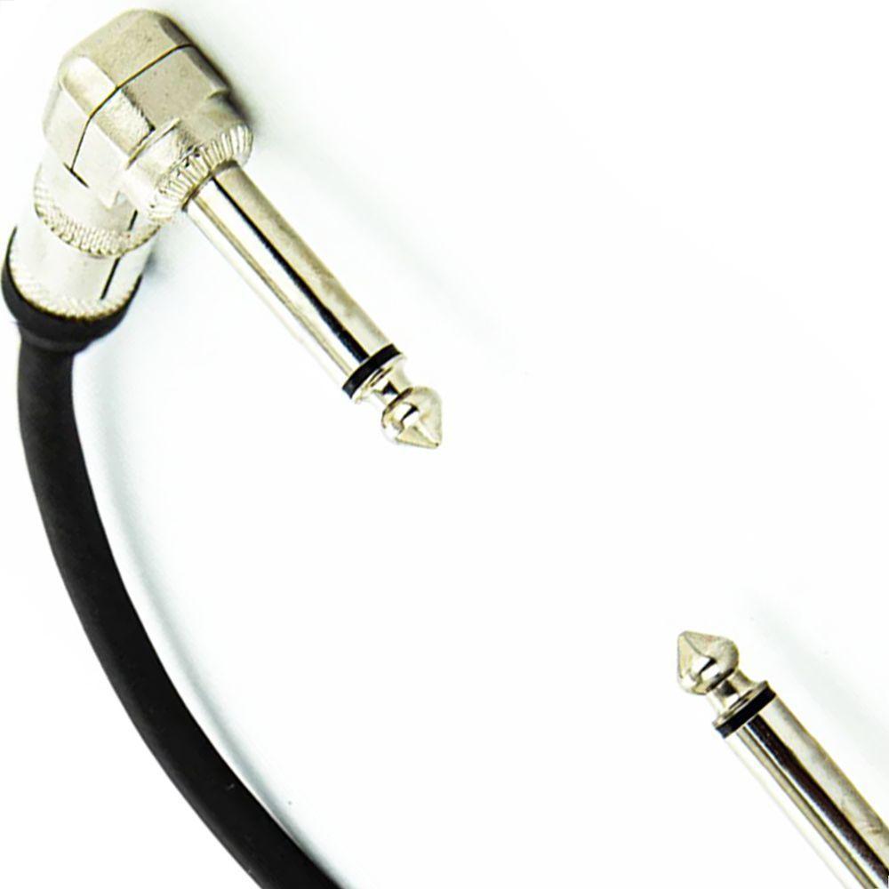 Cabo Adaptador P10 90º X P10 90º Mono - 50 Cm - 5