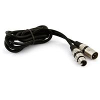 Cabo Canon Macho X Femea Balanceado Preto - 25 Metros - 2