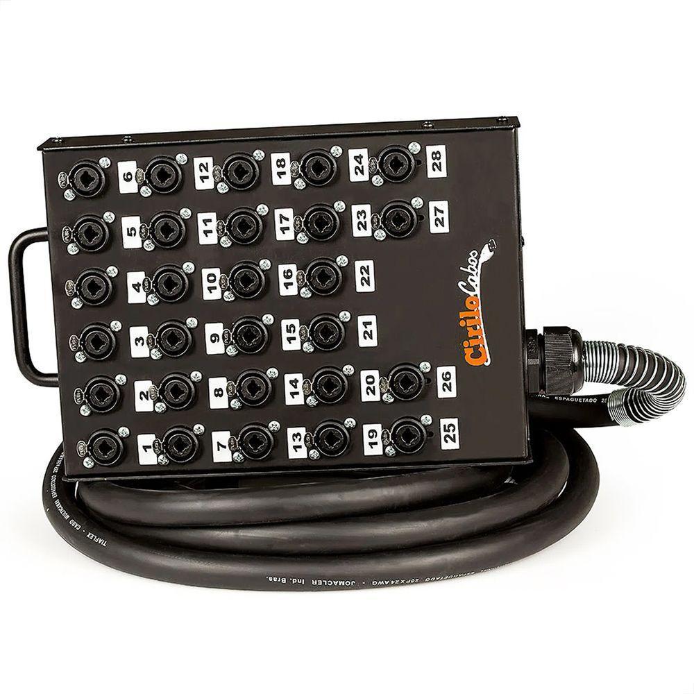 Medusa 28 Vias Com Conectores Combo - 25 Mt - 1