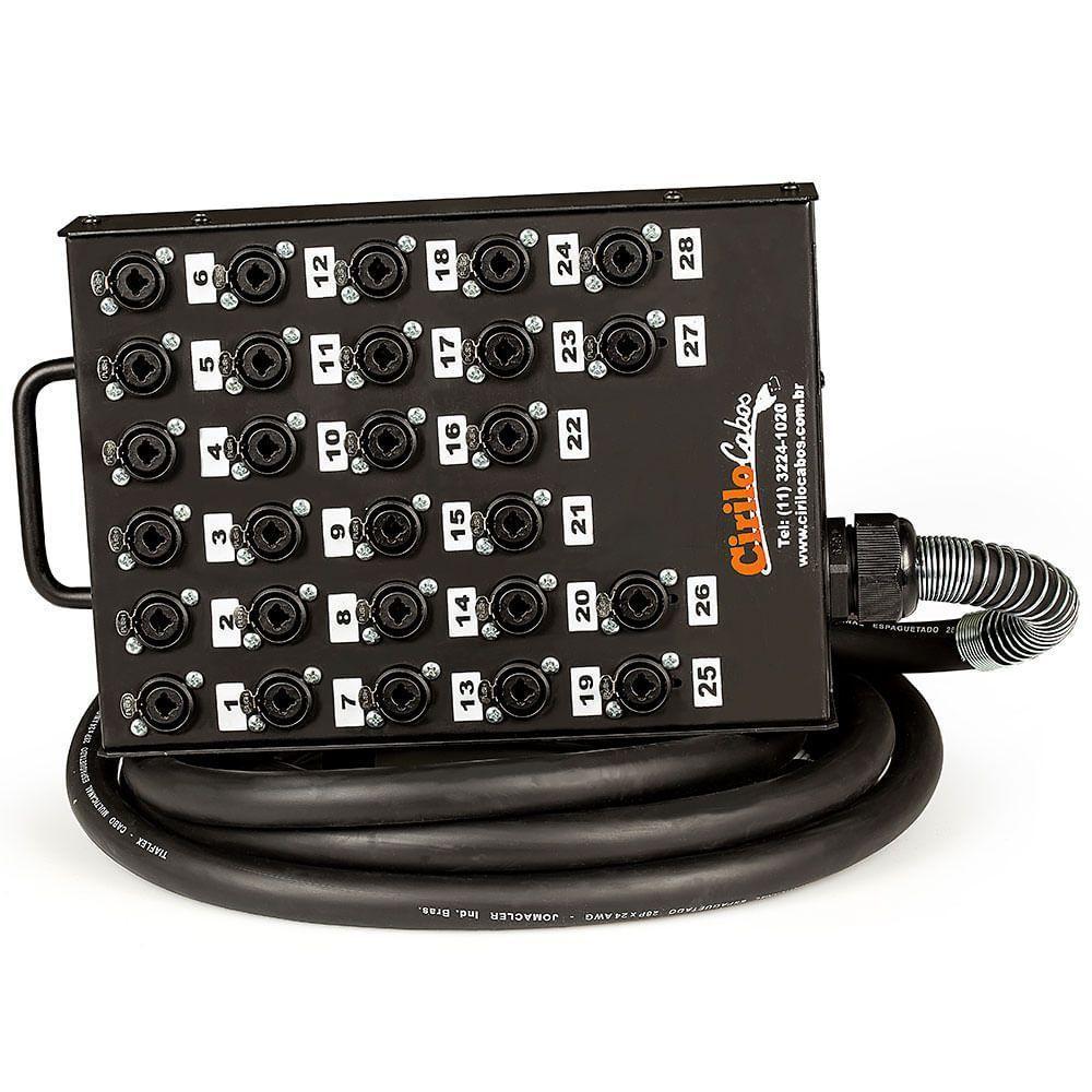 Medusa 48 Vias Com Conectores Combo - 5 Metros - 1