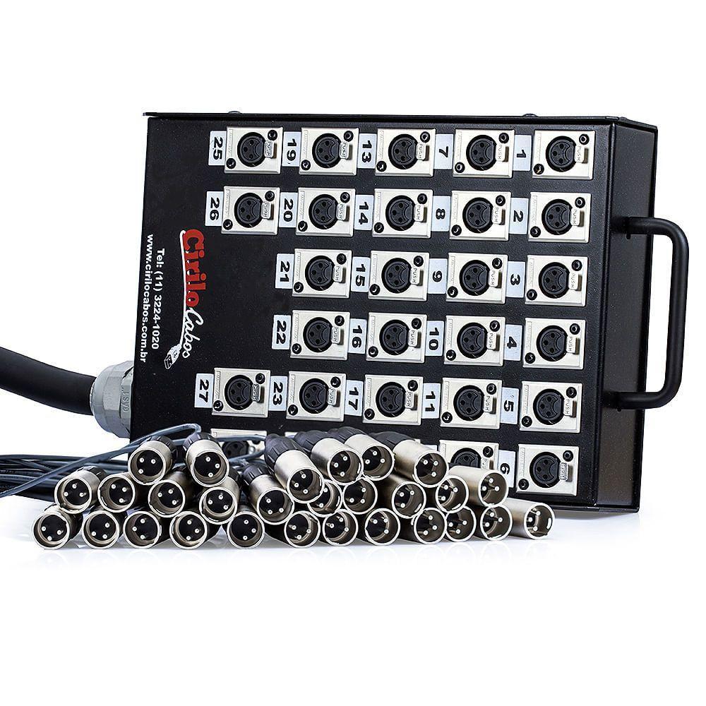 Medusa 28 Vias Montada Conectores Santo Angelo - 5 Mt - 2