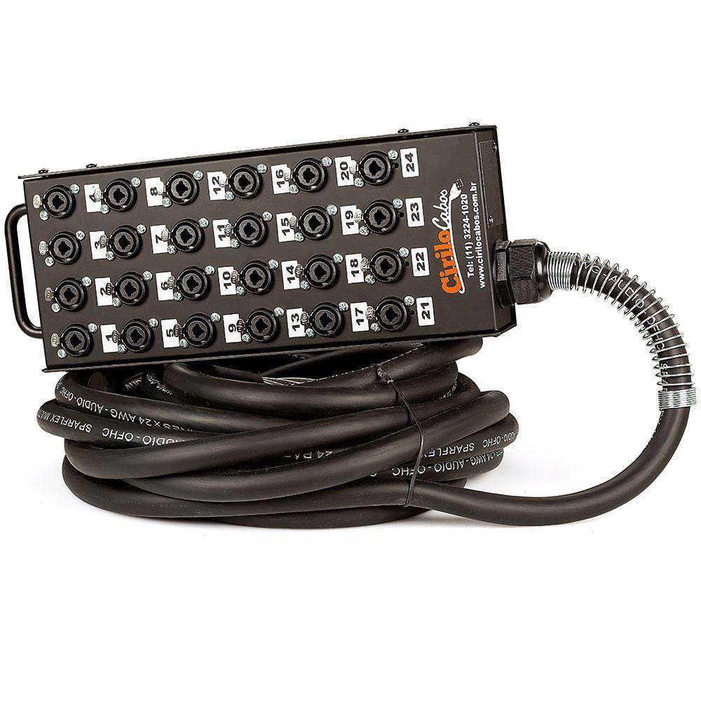 Medusa 24 Vias Com Conectores Combo - 15 Metros - 1