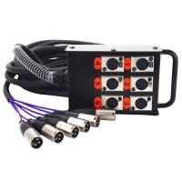 Medusa 6 Vias Montada Conectores Amphenol - 80 Metros - 3