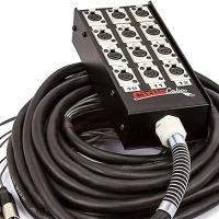 Medusa 8 Vias Montada Conectores Amphenol - 90 Metros - 5