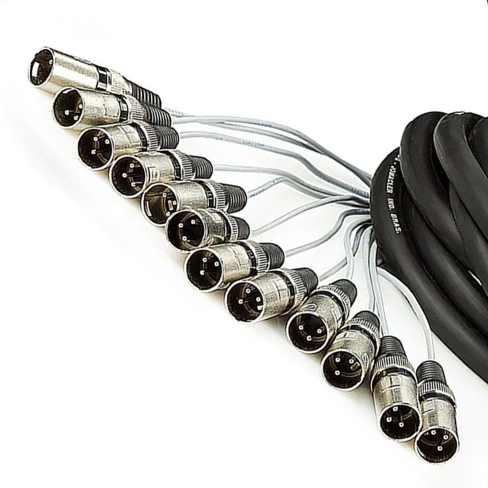 Medusa 12 Vias Com Conectores Combo - 70 Metros - 6