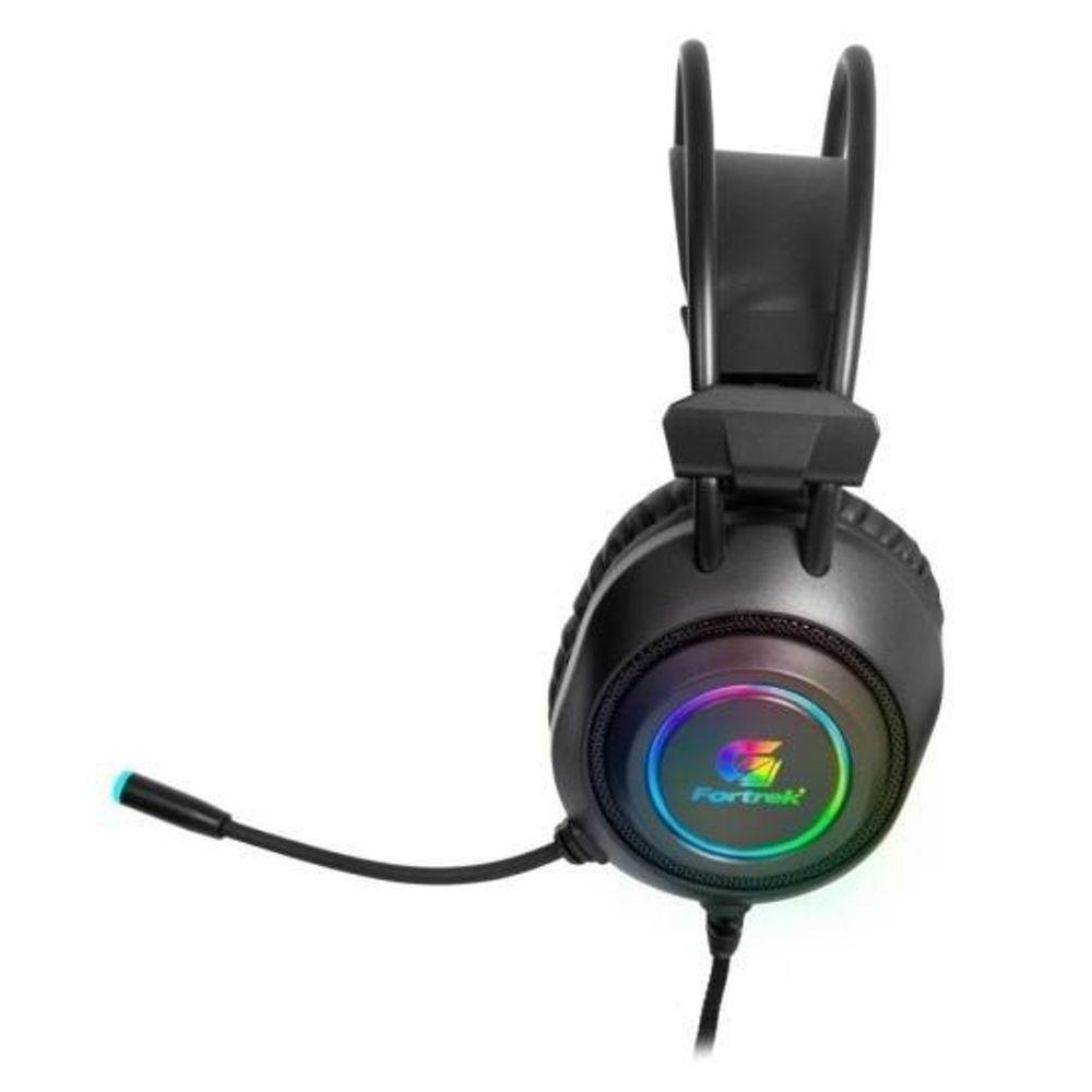 Headset Gamer Fortrek Crusader P2 + Usb Rgb Preto [f002] - 7