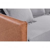 Sofá Bali 1,80 3 Lugares Compose Império Estofados Linho Linho Grafite 199/856 - 8