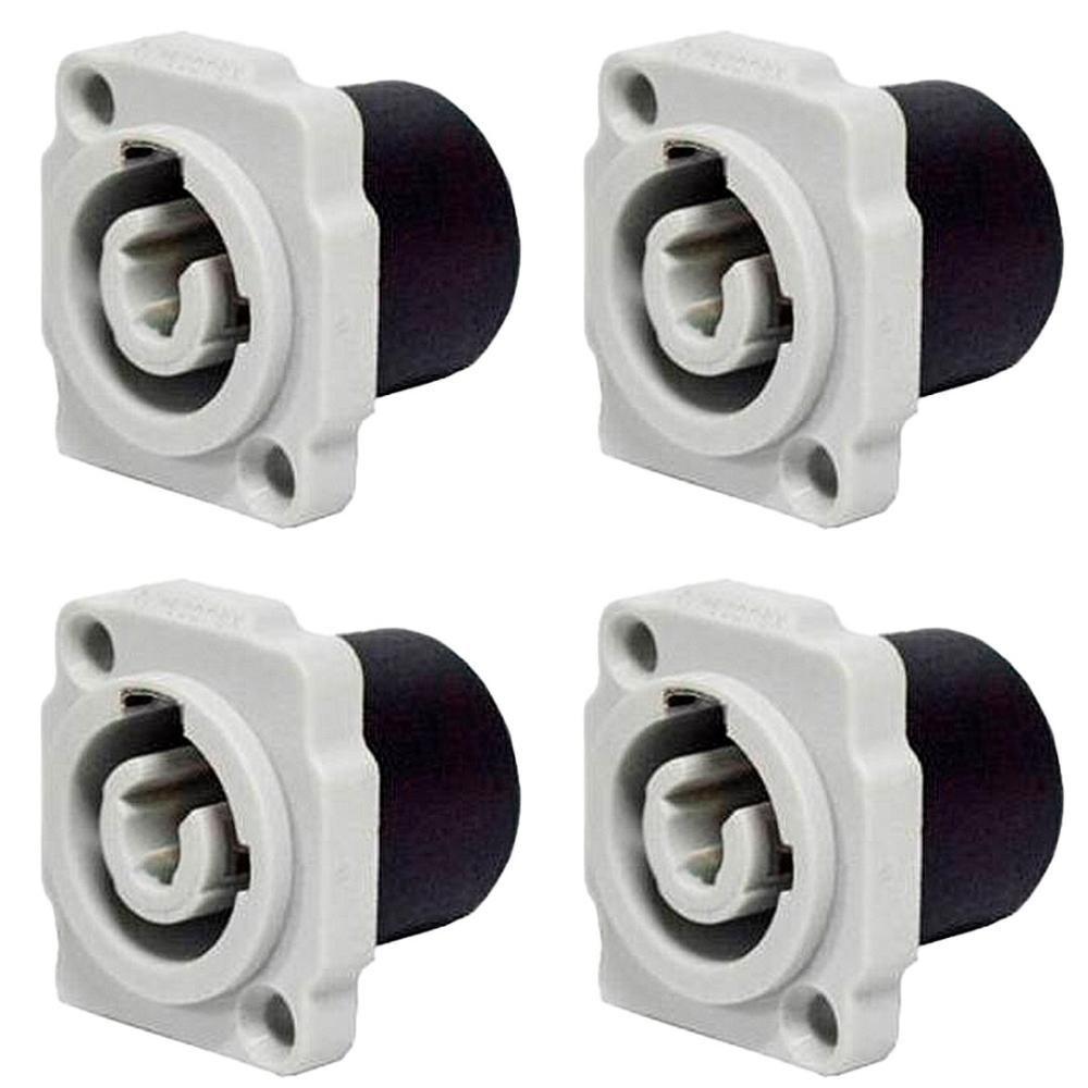 Conector De Ac-out Painel Wc 1833 Out P Gy Pgy Azul Wireconex 04 Unidades [f108] - 1