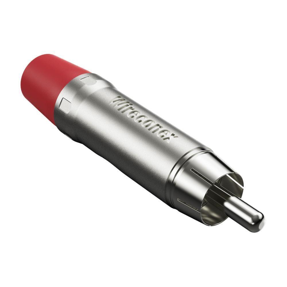 Conector Rca Macho Wc 1212 Rd Wireconex 10 Unidades [f108] - 4