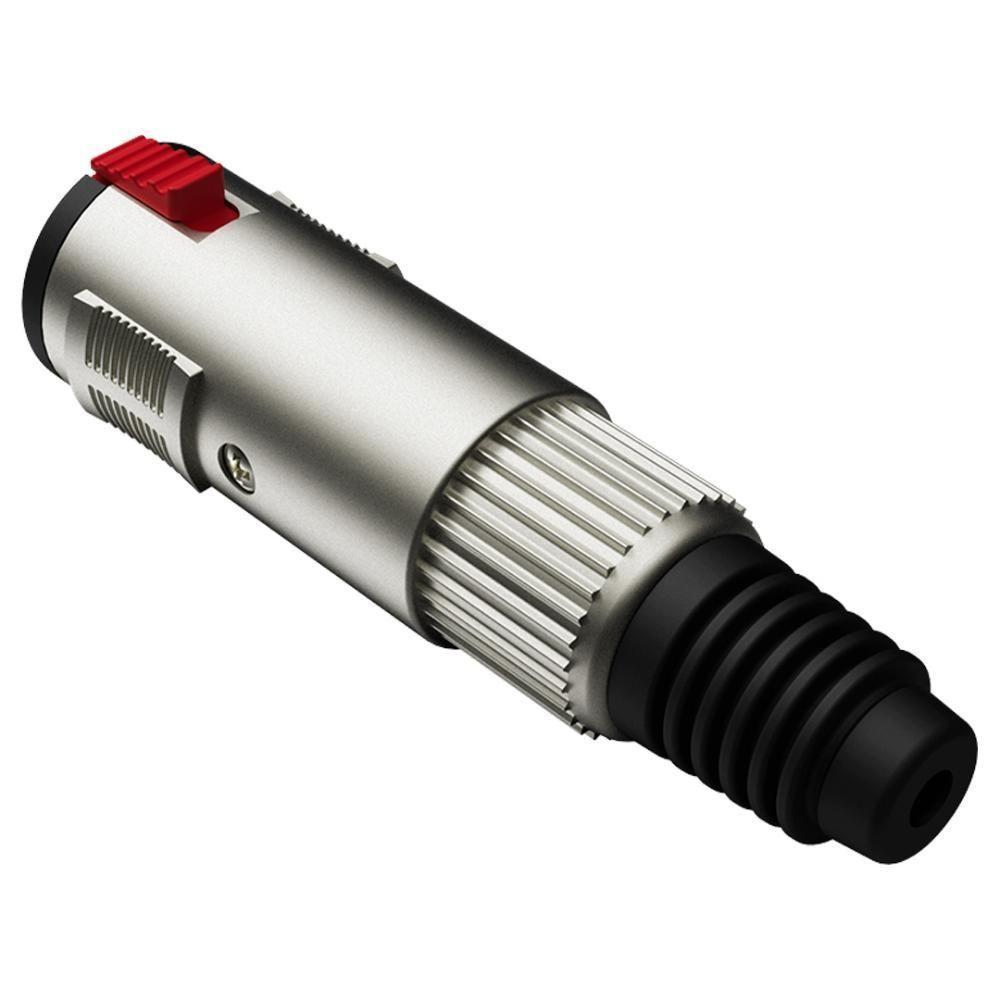 Conector P10 1-4 Femea Linha Trs Wc 197 Wireconex 04 Unidades [f108] - 2