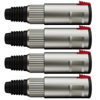 Conector P10 1-4 Femea Linha Trs Wc 197 Wireconex 04 Unidades [f108] - 1