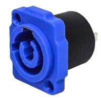 Conector De Ac-in Painel Wc 1823 In P Bl Pbl Azul Wireconex 04 Unidades [f108] - 2