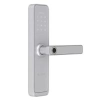 Fechadura Digital De Embutir Wi-fi Com Biometria Esf-de4000b Prata Elsys - 1