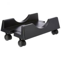 Suporte Para Cpu Ajustável Com Rodizios - Preto - 1