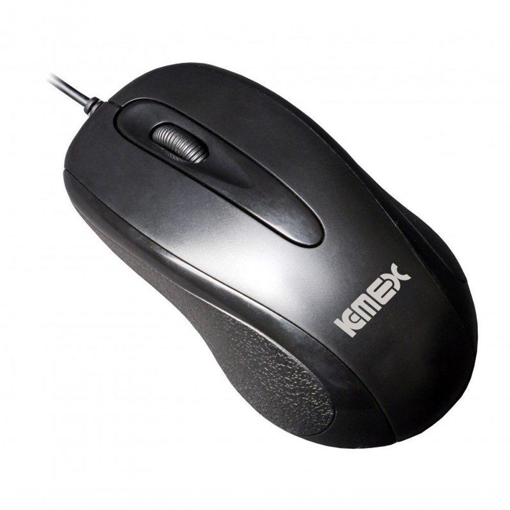 Mouse Optico Mo-m235 Usb (preto) 1200dpi Cabo 1,20mt - 1