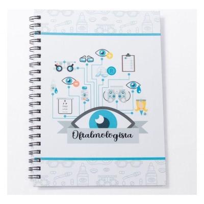 Caderno Universitário 100fls Oftalmologia Profissões