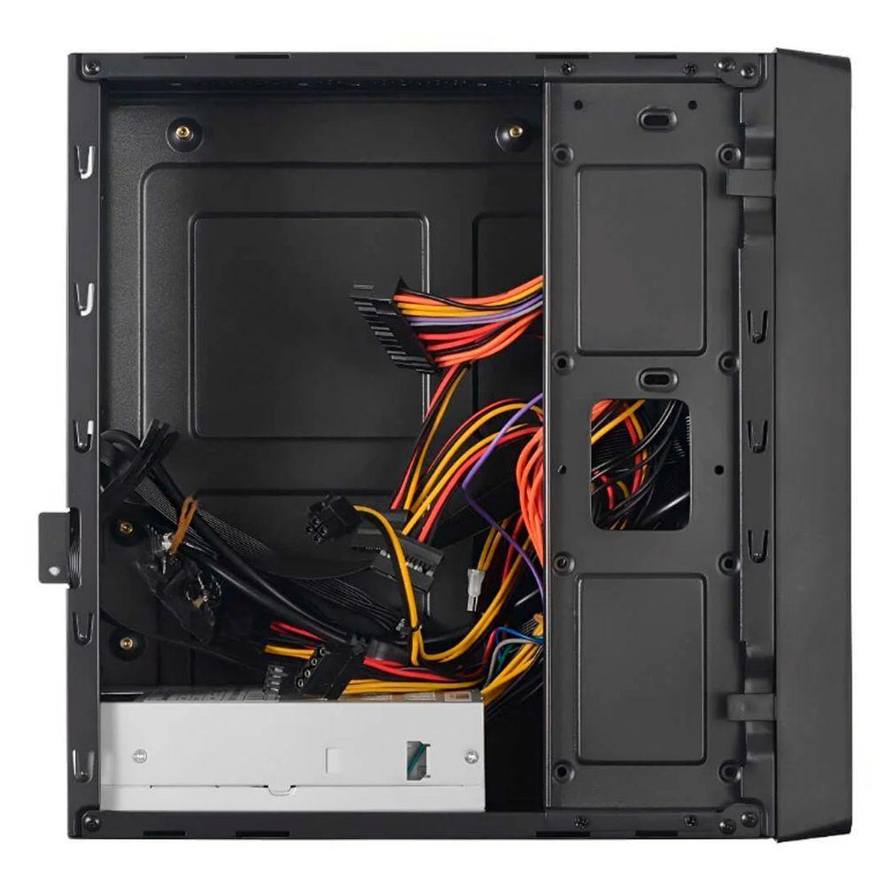 Gabinete Bluecase Slimdesk, Fonte 200w, Usb 3.0, Matx, Preto - Bg-2002 - 4