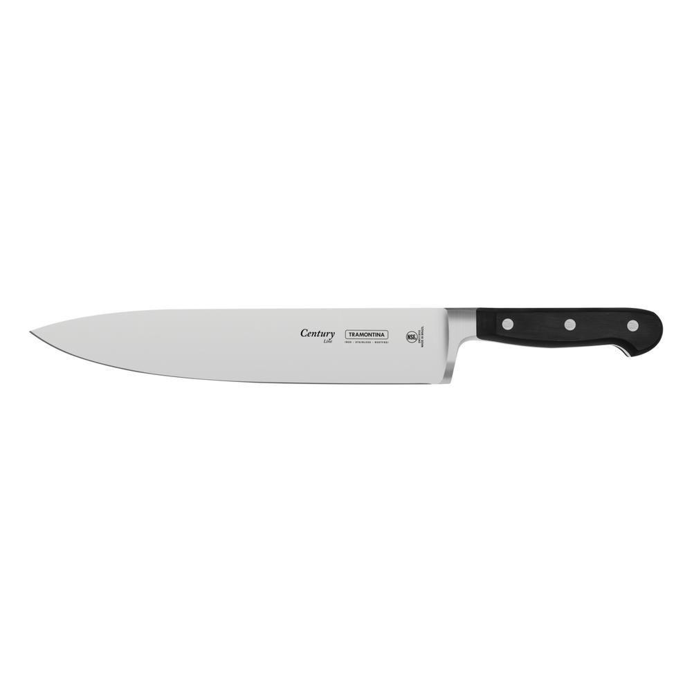Faca Chef Tramontina Century Inox Cabo Em Policarbonato 10" - 1