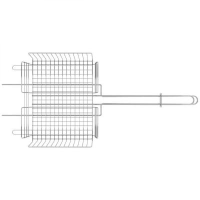 Grelha Multiuso Churrasco em Aço Inox 70,2 X 31,5 Cm