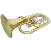 Bombardino Euphonium 3 Pistos Ep 200 Laqueado Dourado Com Case New York [f097] - 6