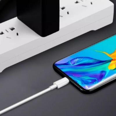 Carregador Turbo Rápido Branco Para Samsung Zflip