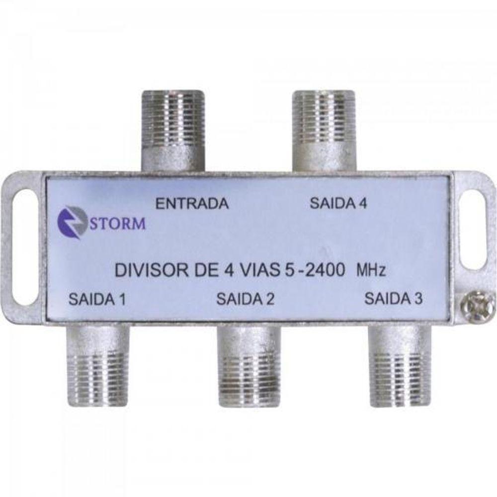 Divisor Satélite 1-4 5-2400 Mhz Storm - Pct - 10 [f002] - 1