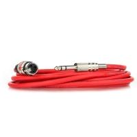 Cabo De Microfone Xlr Para P10 Estereo - Vermelho - 5 Metros - 3