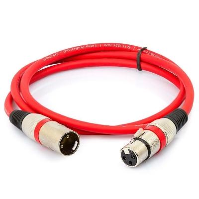 Cabo Canon Macho X Fêmea Balanceado Vermelho - 30 Metros