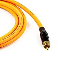 Cabo Coaxial Digital (spdif) Laranja - 2 Metros - 5