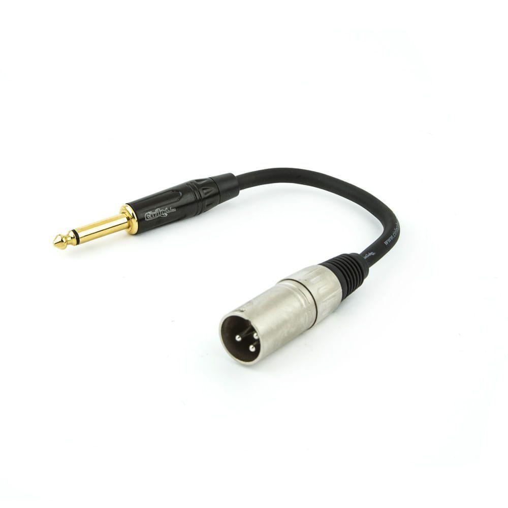 Cabo Xlr Para P10 Profissional Mono - 10 Metros - 1