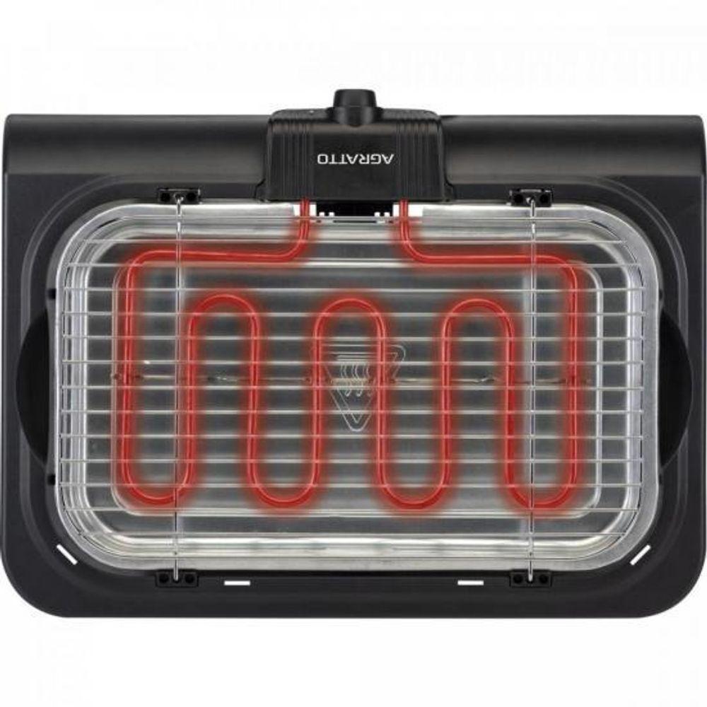 Churrasqueira Elétrica Agratto Ch2-02 Mr.cheff Preta 220v [f002] - 1