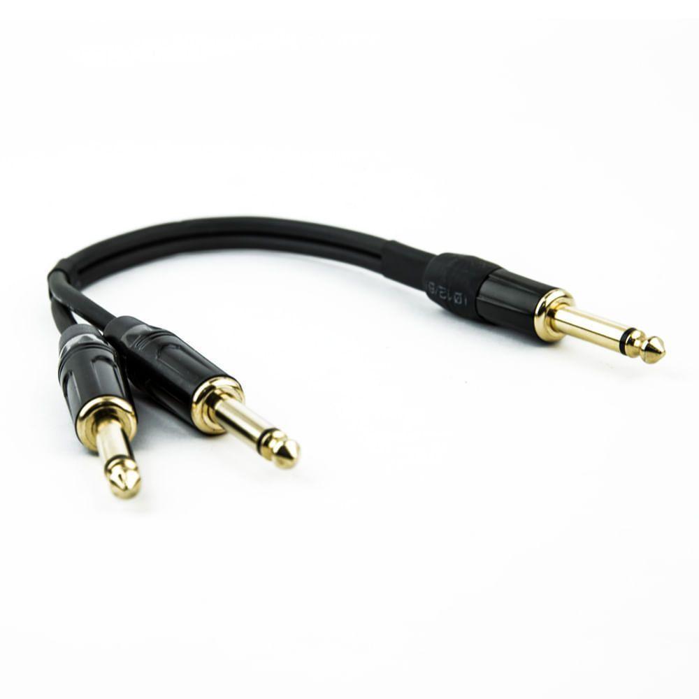 Cabo P10 Mono Para 2 P10 Mono - 80 Cm - 1