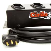 Extensão Cabo Pp 3x2,50 De 3 Tomadas 10a - 90 Metros - 6