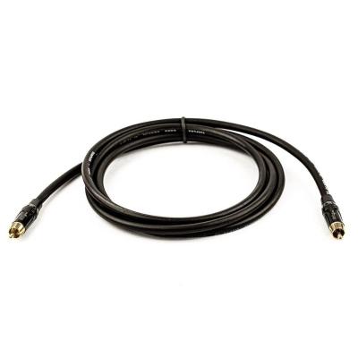 Cabo Coaxial Digital (spdif) Preto - 1 Metro