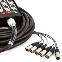 Medusa 8 Vias Montada Conectores Amphenol - 80 Metros - 3