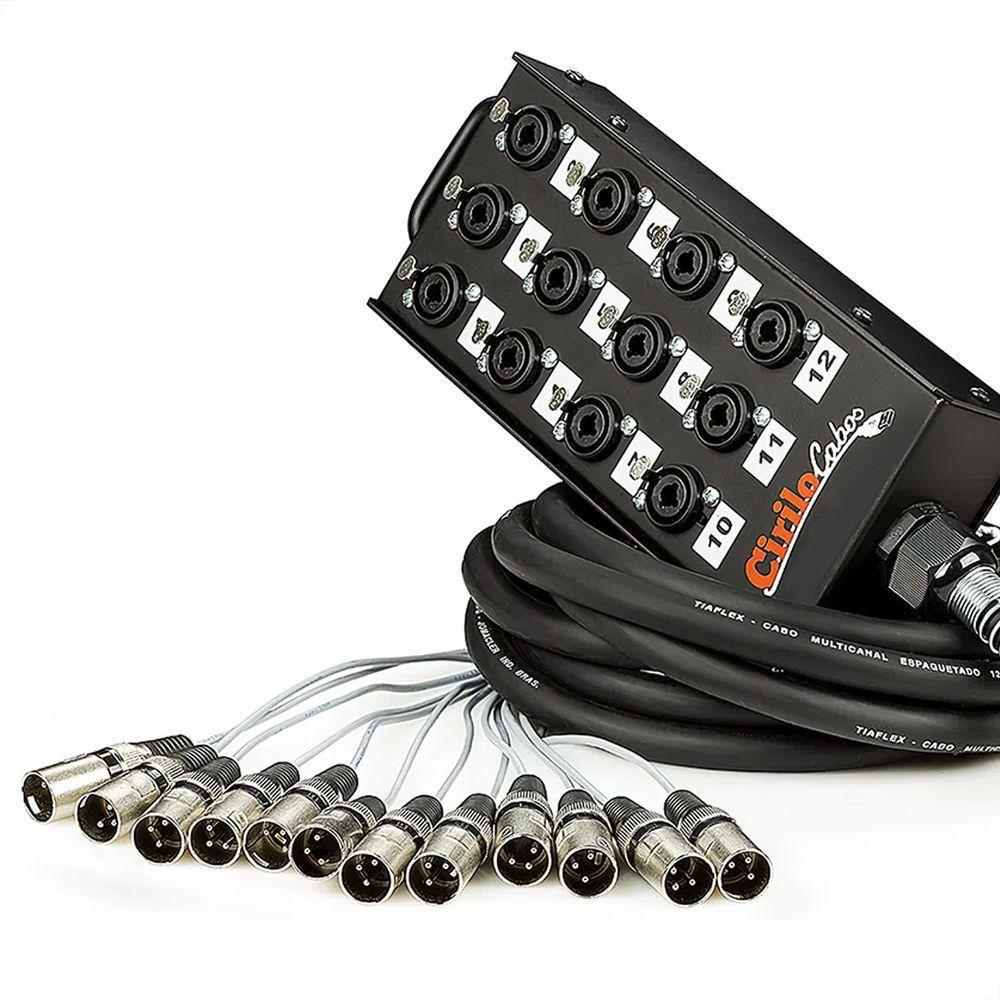 Medusa 12 Vias Com Conectores Combo - 40 Metros - 1