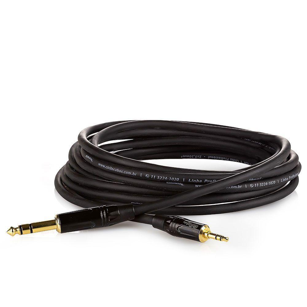 Cabo P2 Estereo Para P10 Estereo  - 50 Metros - 1