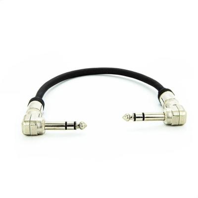 Cabo Adaptador P10 90º X P10 90º Estereo - 50 Cm
