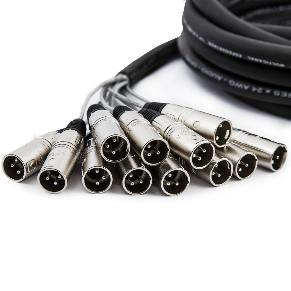 Multicabos Xlr 12 Vias Santo Angelo - 45 Mt - 2