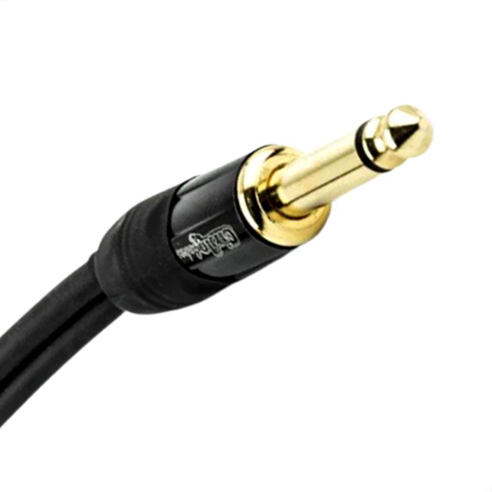 Cabo Adaptador P10 Mono Para 2 Xlr Macho - 80 Cm - 6