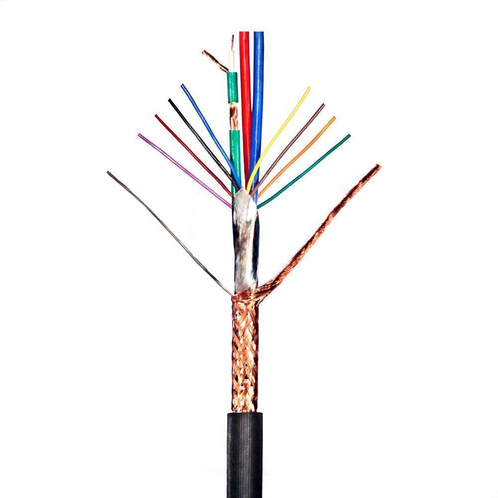 Cabo Vga Rgb Dupla Blindagem - 45 Mt - 1