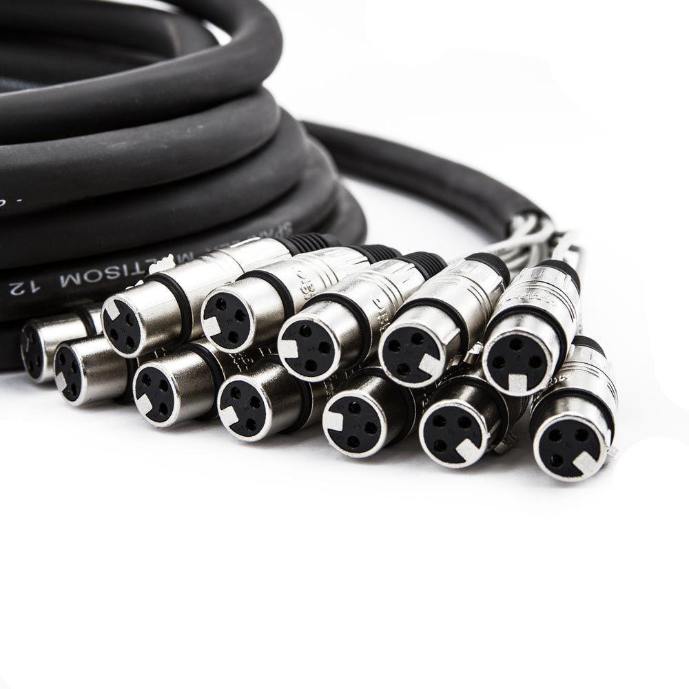 Multicabos Xlr 12 Vias Santo Angelo - 35 Mt - 3